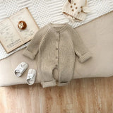 CozyCotton – Bekväm & snygg - Stickad Romper