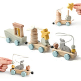 HappyTrain – Montessori & Fun – Träsats med tåg