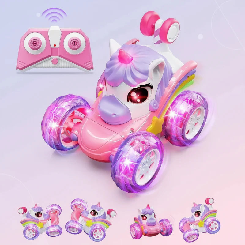 GlowRide – Färgglad och aktiv – Unicorn RC-bil