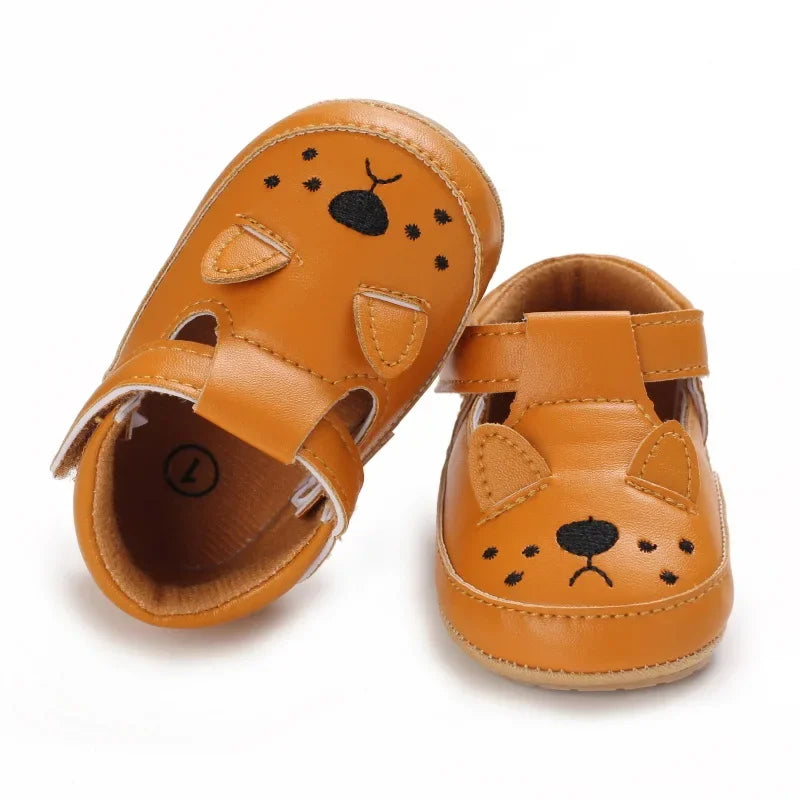 Mini Fashion - Mjuka första steg - barnskor med djurmotiv