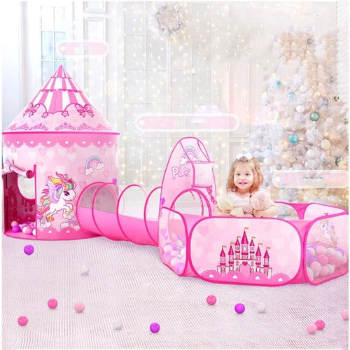 Unicorn Tent™ – Magisk lekstund – Rosa lektält