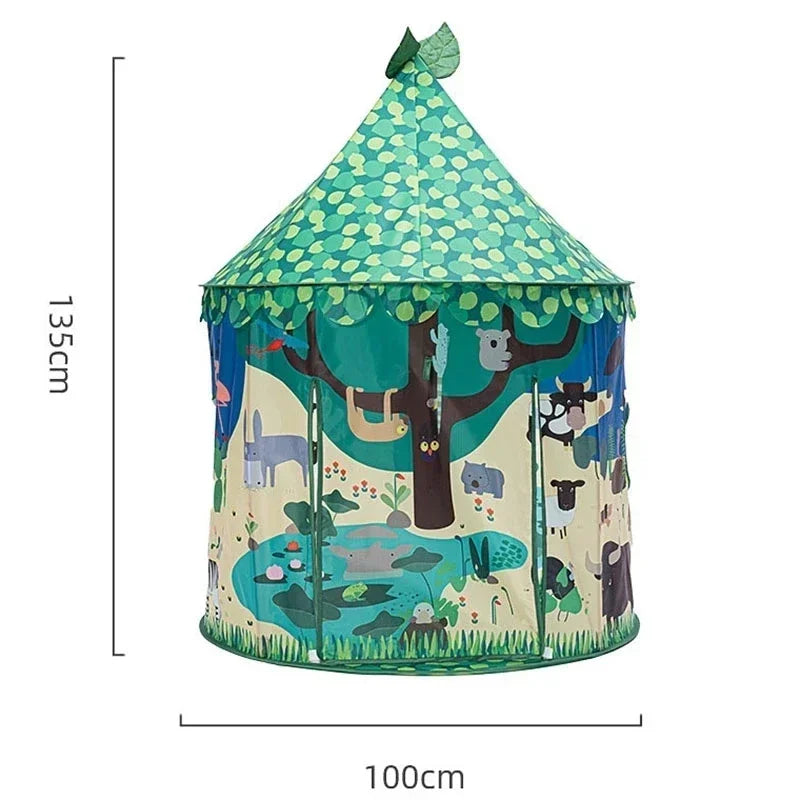 Dream Castle – Magisk & hopfällbar - Lekstält för barn