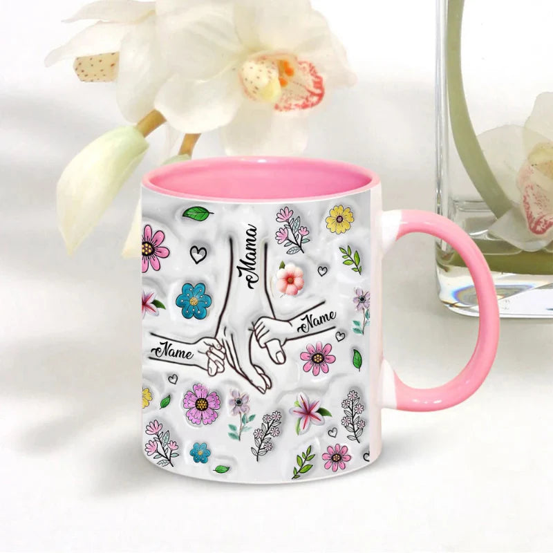 Personalized Kids Name Mug – En unik morsdagspresent – En personlig mugg