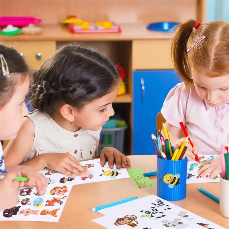 GemArt – Skuggiga & glänsande – Diamantmålningsklistermärken