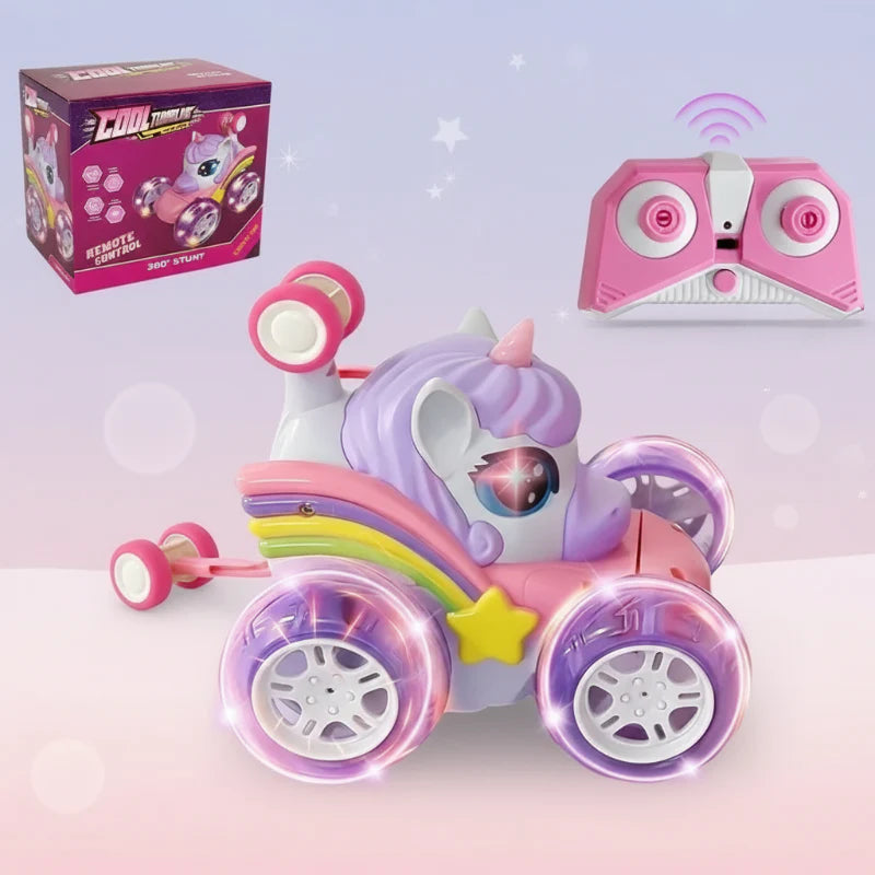 GlowRide – Färgglad och aktiv – Unicorn RC-bil