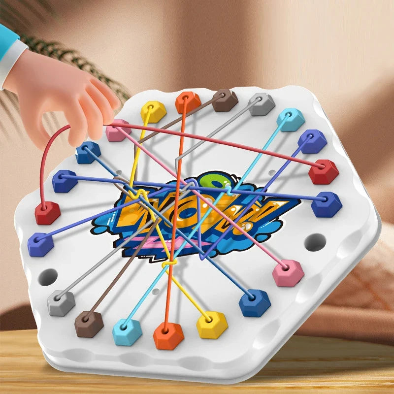 Color Rope Logic Game – Tänk & Interaktivt – Brädspel