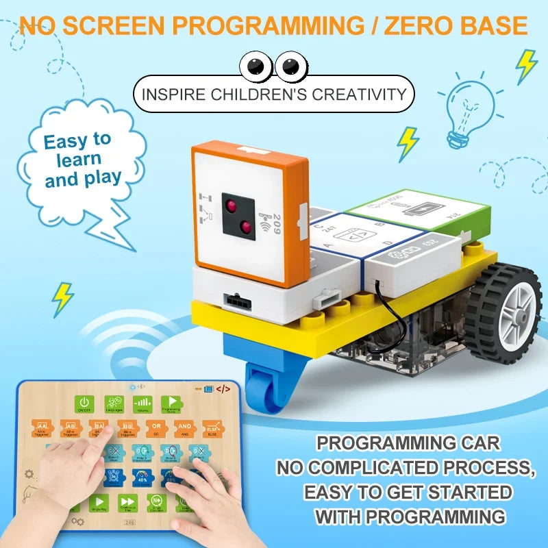 STEM Programming Blocks – Lär dig programmera – Byggstenarset