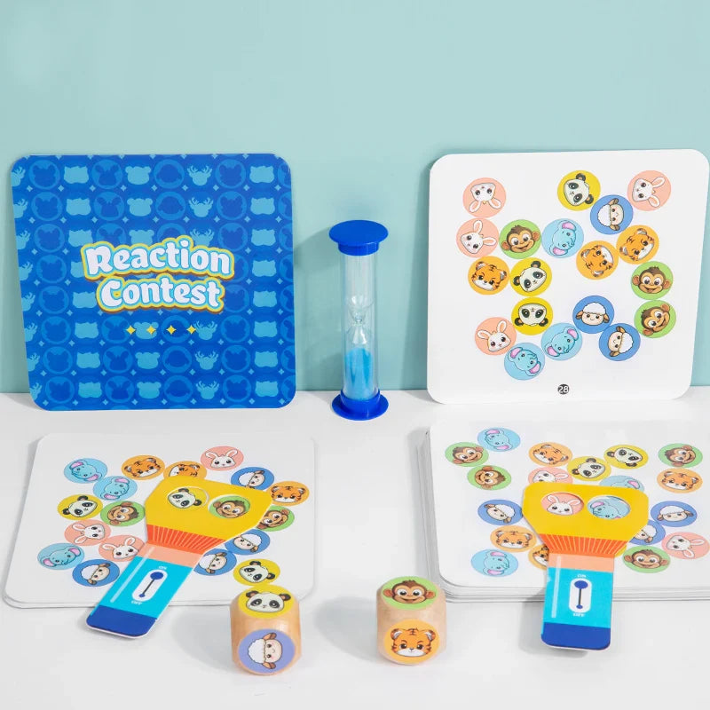 Puzzle Duel™ - Snabbt och smart - Interaktivt Reaction-brädspel