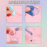 DIY Crystal Keychain Kit – Kreativt & lekfullt – Pysselkit för nyckelringar
