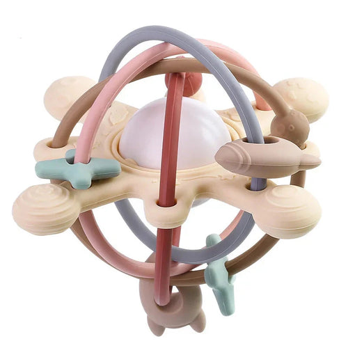 Sensory Rattle Ball™ – Soft Grab rolig – Tandleksaker i silikon för barn