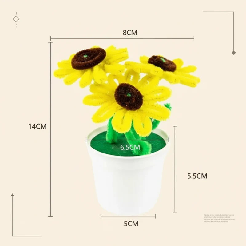 CraftBloom – Färgglatt & kreativt – DIY blomkruka pysselkit