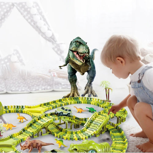 DinoRail™ - Racingäventyr med dinosaurier - Racerbana