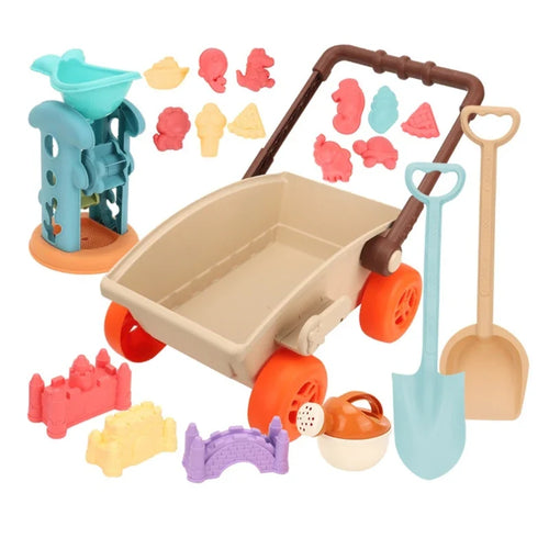 Beach Cart Set™ – Sommaraktiviteter i sand – Strandspel Set