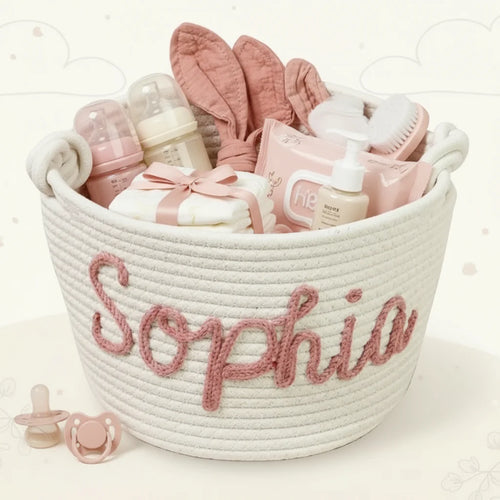 CuddleBasket – Söt & personlig – Personlig blöjkorg