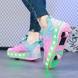 Light-Up Skate Shoes – LED & bekväma – självlysande sneakers