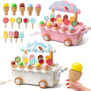 Wooden Gelato™ – Iskall fantasi – Rollspelande glassbil
