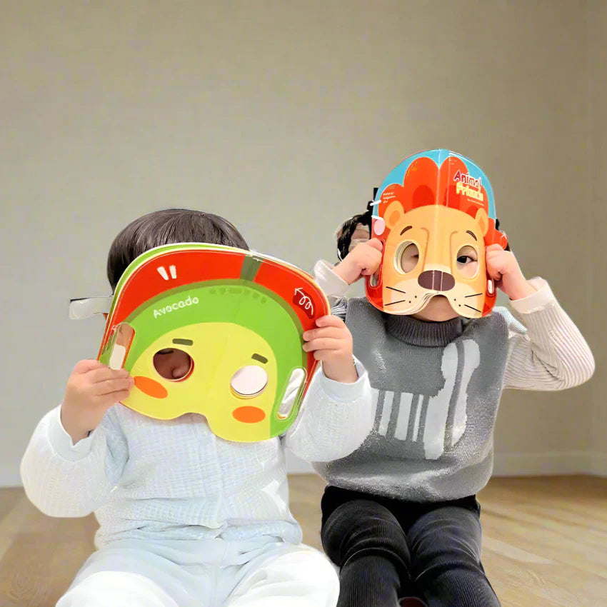 Mask Book™ – Baby lär sig första intrycket - tygmaskbok