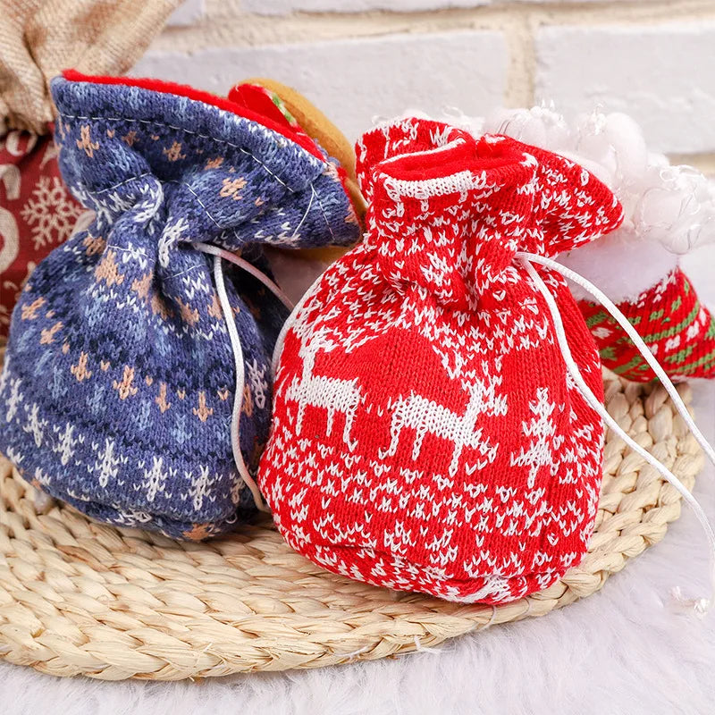 MerryBags – Lyxiga & återanvändbara – festliga julklappspåsar