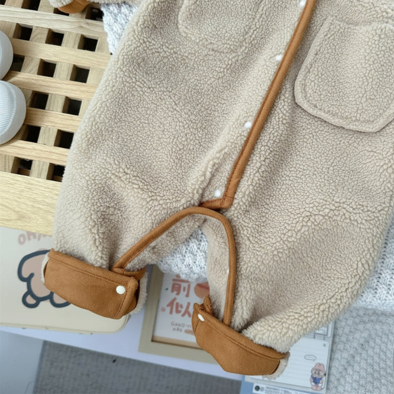 CozyNest – Mysig & moderiktig – tjock vinteroverall med huva