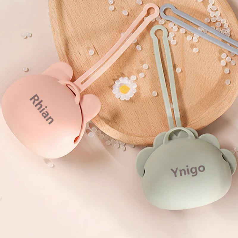 Personalized Pacifier Case – Graverad & praktisk – Personlig napphållare
