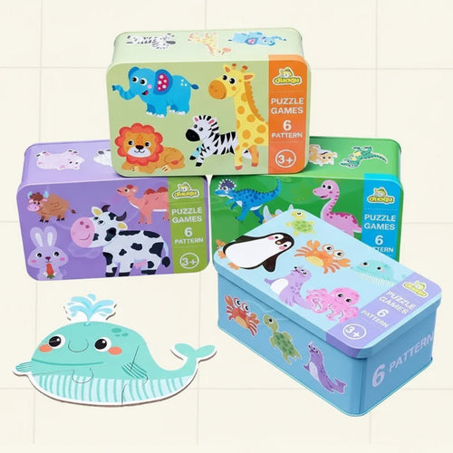 BrainBox – Lärande & Lek – 3D-pussel i trä