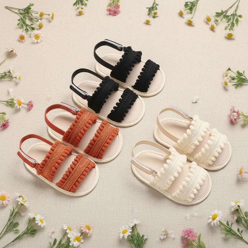 Baby Girls Sandals – Mjuka & bekväma – Sommarsandaler