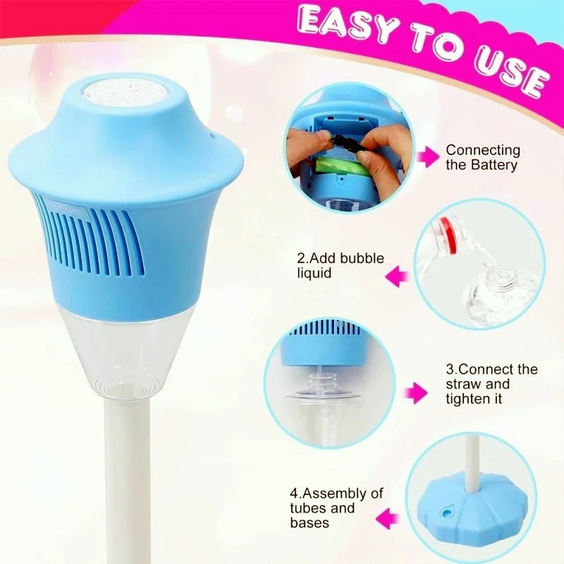 Bubble Breeze™ – Magisk & musikalisk - Bubbel-lampa