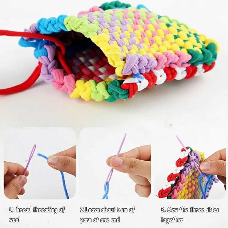 ColorLoop – Enkelt & lekfullt – DIY-vävset för barn