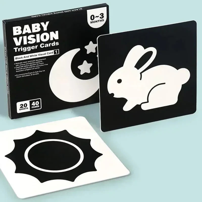 VisionBook – Utbildande & lärorikt – Babykognitionskortbok