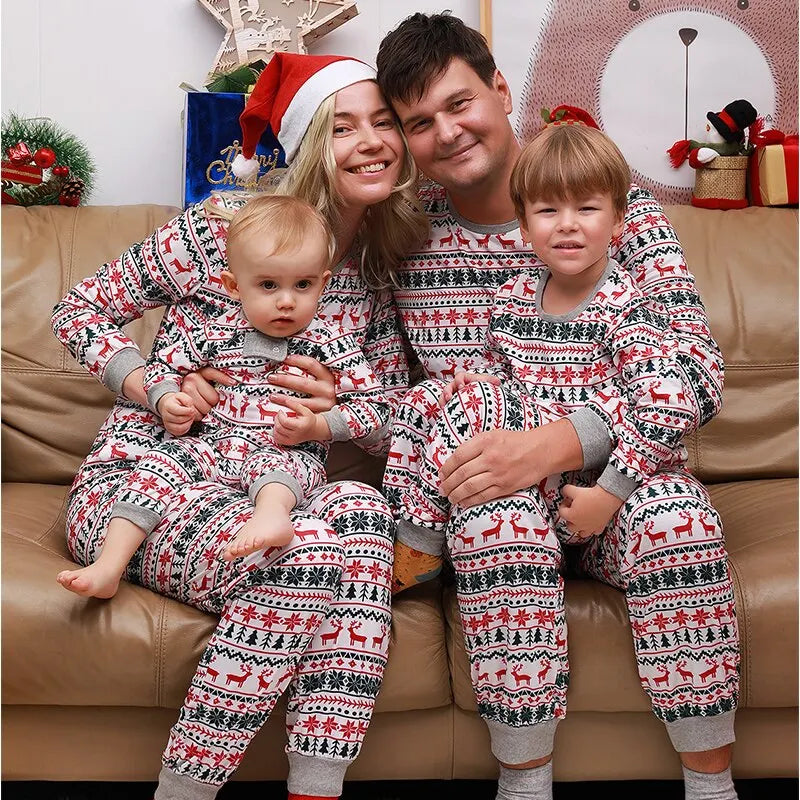 Mini Fashion™ - För hela familjen - Julpyjamas