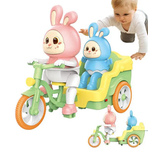 Bike Bunnies™ - Kaninparty på hjul - Cyklande leksakskaniner