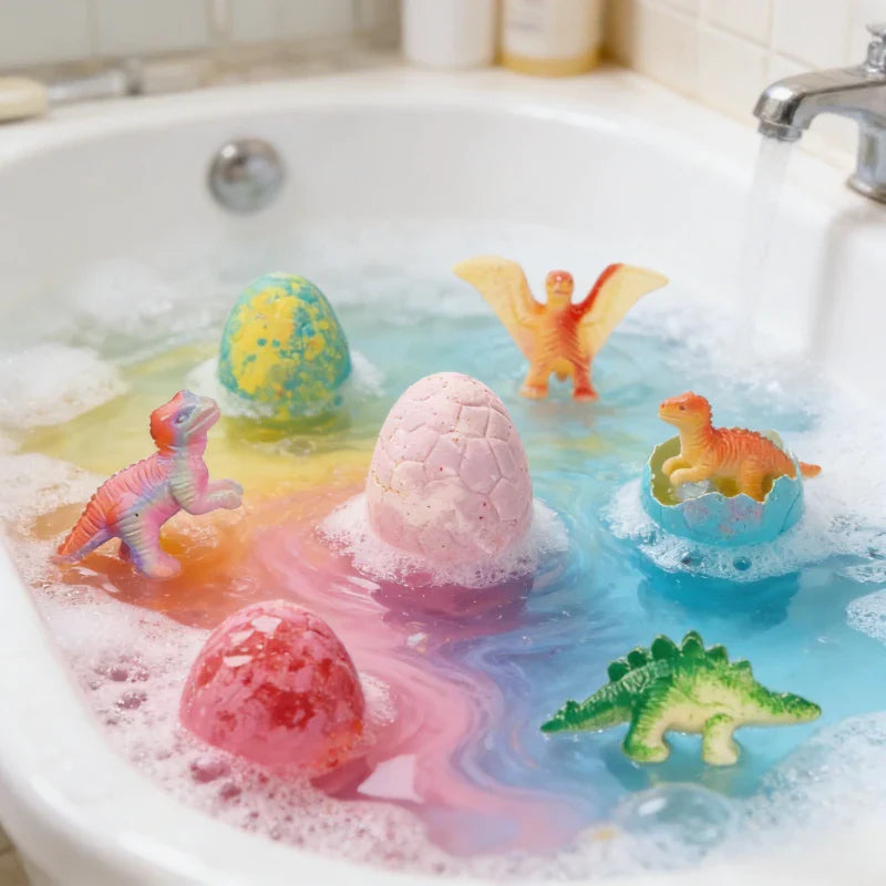 Surprise Bath Bomb – Lekfullt & vårdande – Badbubblande boll
