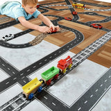 KidoTape – Färgglad och praktisk – Trafikväg-klistertejpsset