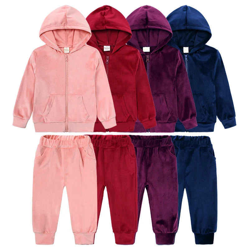 Mini Fashion™ – Mjuk och varm – Joggingdräkt