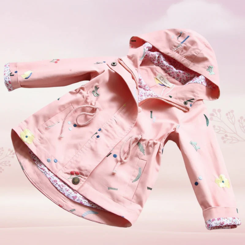 Girls Windbreaker Jacket – Lätt och elegant – barnjacka