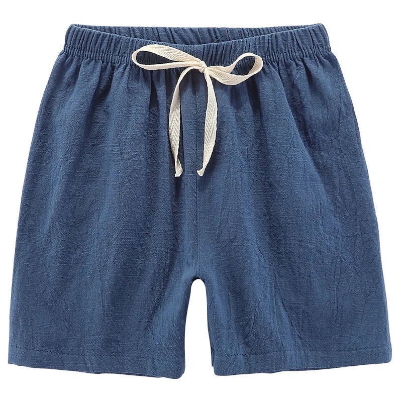 Mini Fashion™ - Snabbtorkande material - Shorts av bomull och linne