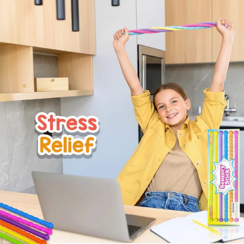 Fidget Sensory Sticks – Lugnande & avslappnande – Sensoriska leksaker