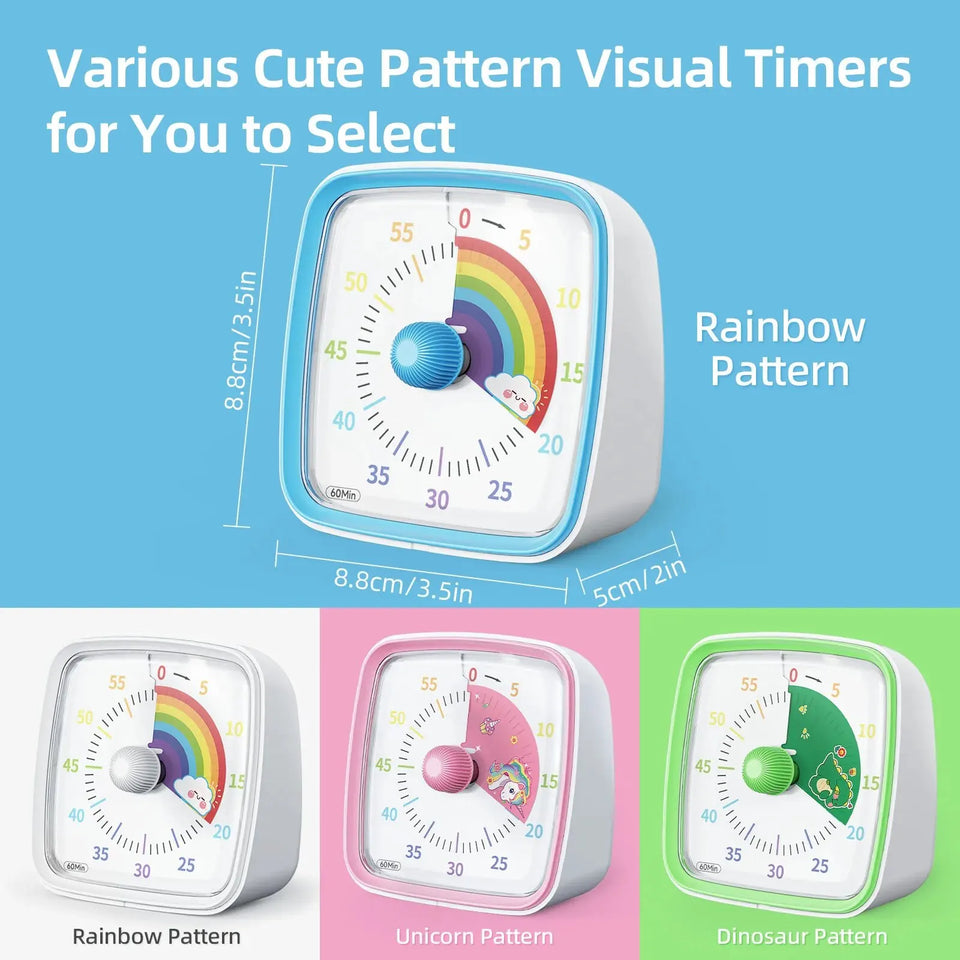 Visual Timer – Färgstarkt och lugnt – Timer för barn