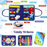 7-in-1 Busy Board – Motorik & inlärning – Aktivitetstavla