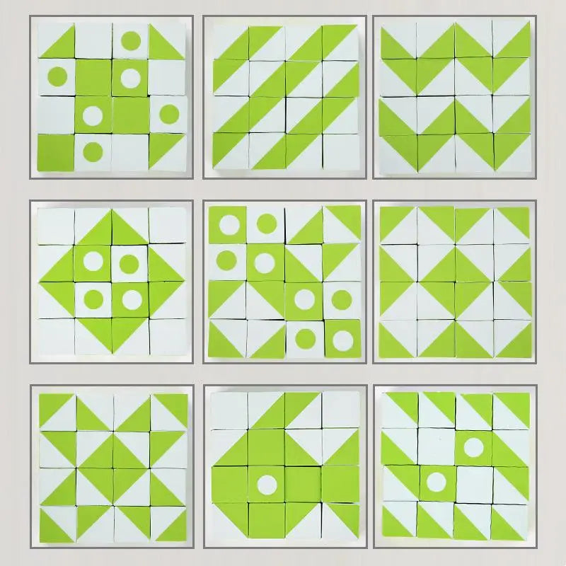 BrainBlocks™ – Smal och kreativ – Houten Geometrisk hjärngympa