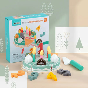 TinyChef – Lärorikt & roligt – Träköksset med tårta och tillbehör