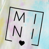 Mini Fashion™ - Svalka och bekvämlighet – glada tie-dye-tröjor
