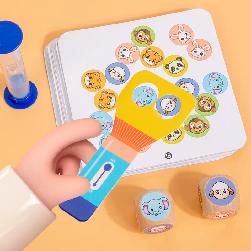 Puzzle Duel™ - Snabbt och smart - Interaktivt Reaction-brädspel