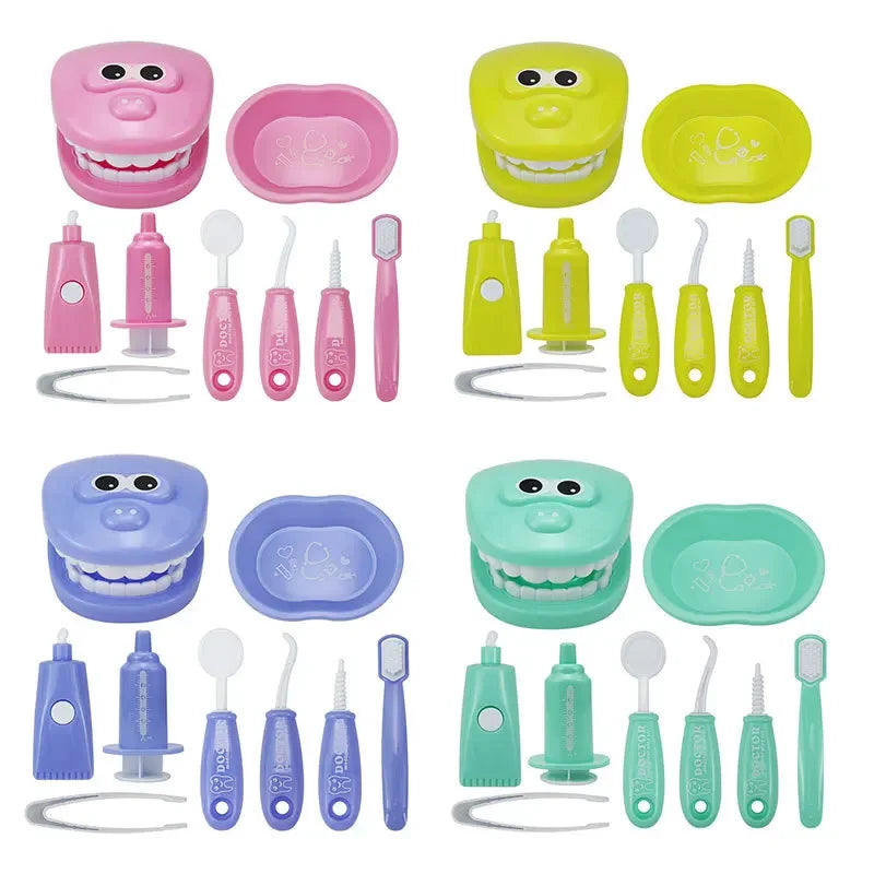 Tooth Time™ – Skratta och lär – Tandläkaruppsättning barn