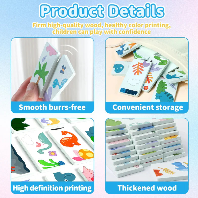 DinoDomino – Det roligaste sällskapsspelet! – Dino Domino