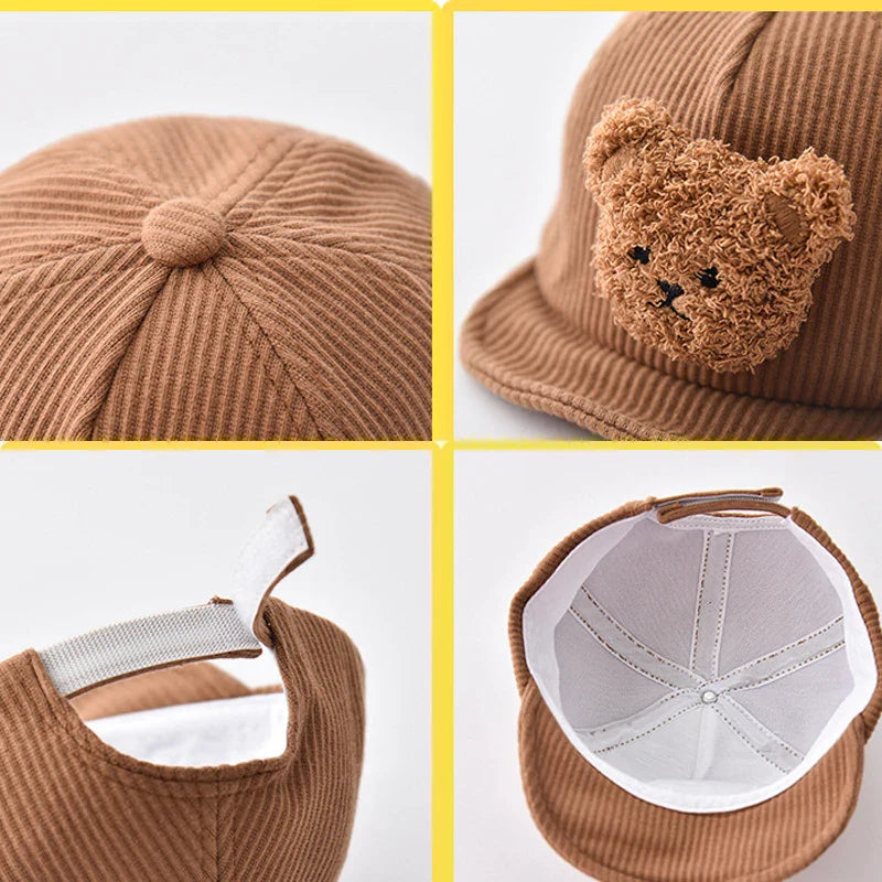 Mini Fashion - Cool & Söt - Corduroy Barnkeps Beertje