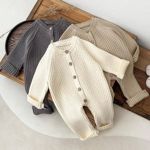 CozyCotton – Bekväm & snygg - Stickad Romper
