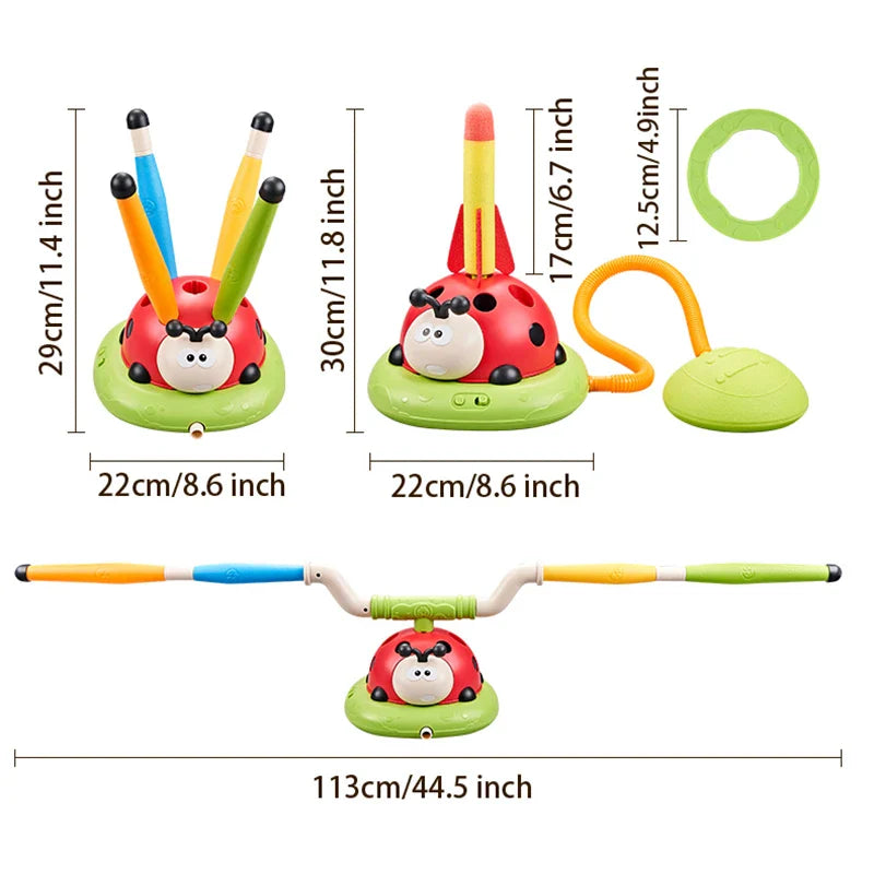 Ladybug Fun Set™ - Tre-i-ett-äventyr! - Aktivitetsleksaker