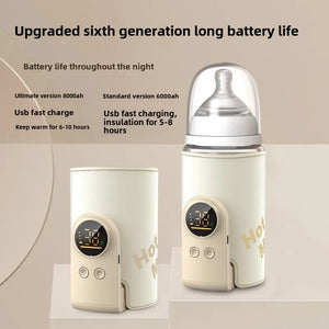 SmartBottle - Alltid varm och redo - Trådlös uppladdningsbar mjölkvärmare