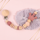 Personalized Pacifier Chain – Säker & stilfull – Personlig nappkedja